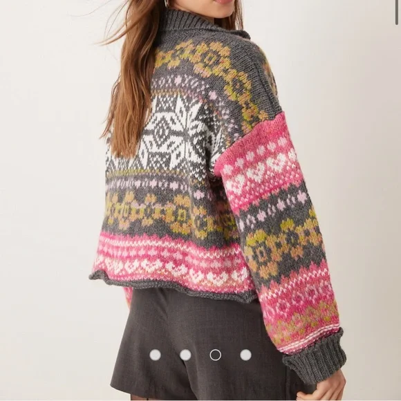 Free People Multicolor Knit Cardigan - Picture 2 of 6